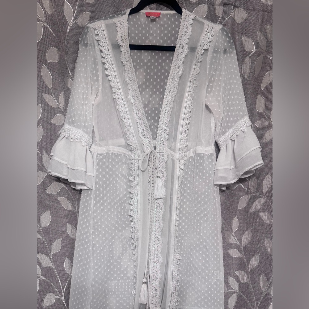 River Island resort. White beach cover-up bachelorette/honeymoon💕